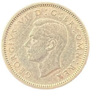 1950 SIXPENCE BRIDAL LUCKY MONEY SHOE